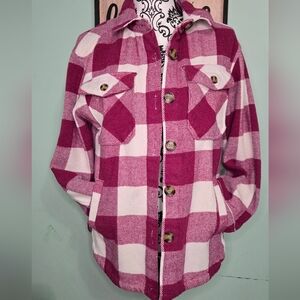 Plaid Shacket Size XS